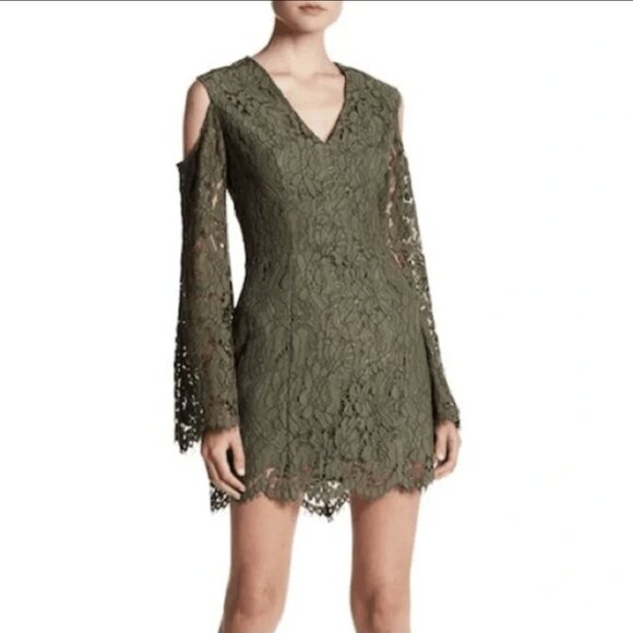 NWT Keepsake the Label Lace Cold Shoulder Dress - Picture 2 of 7